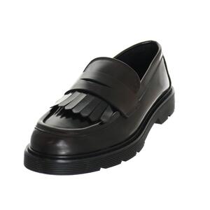 MOCASSINO IN PELLE MARRONE